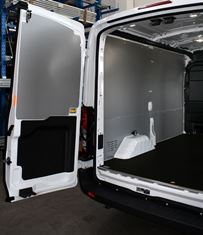Bodywork protection in a 2014 Ford Transit 